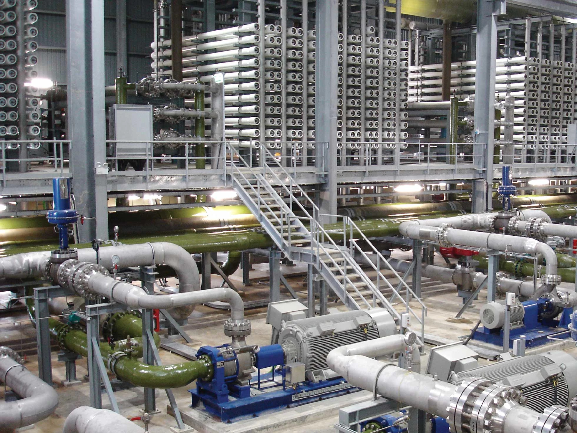 新加坡tuas desal工厂内部