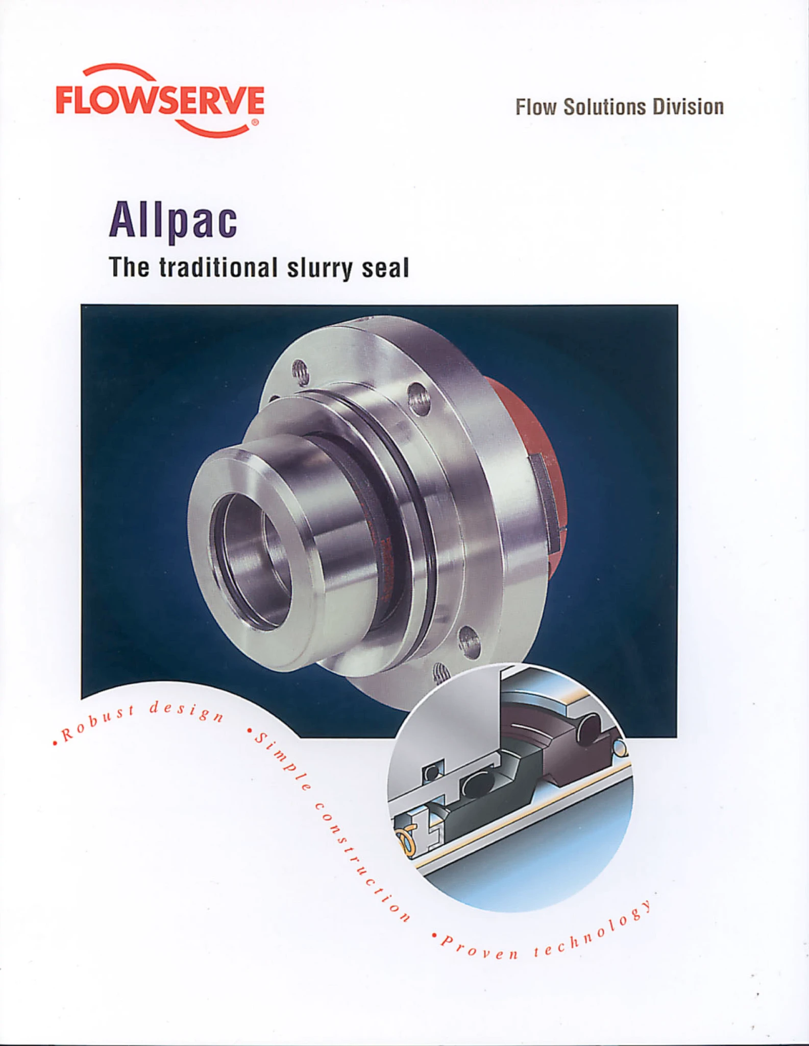 Allpac 480/487浆液介质密封 - 手册