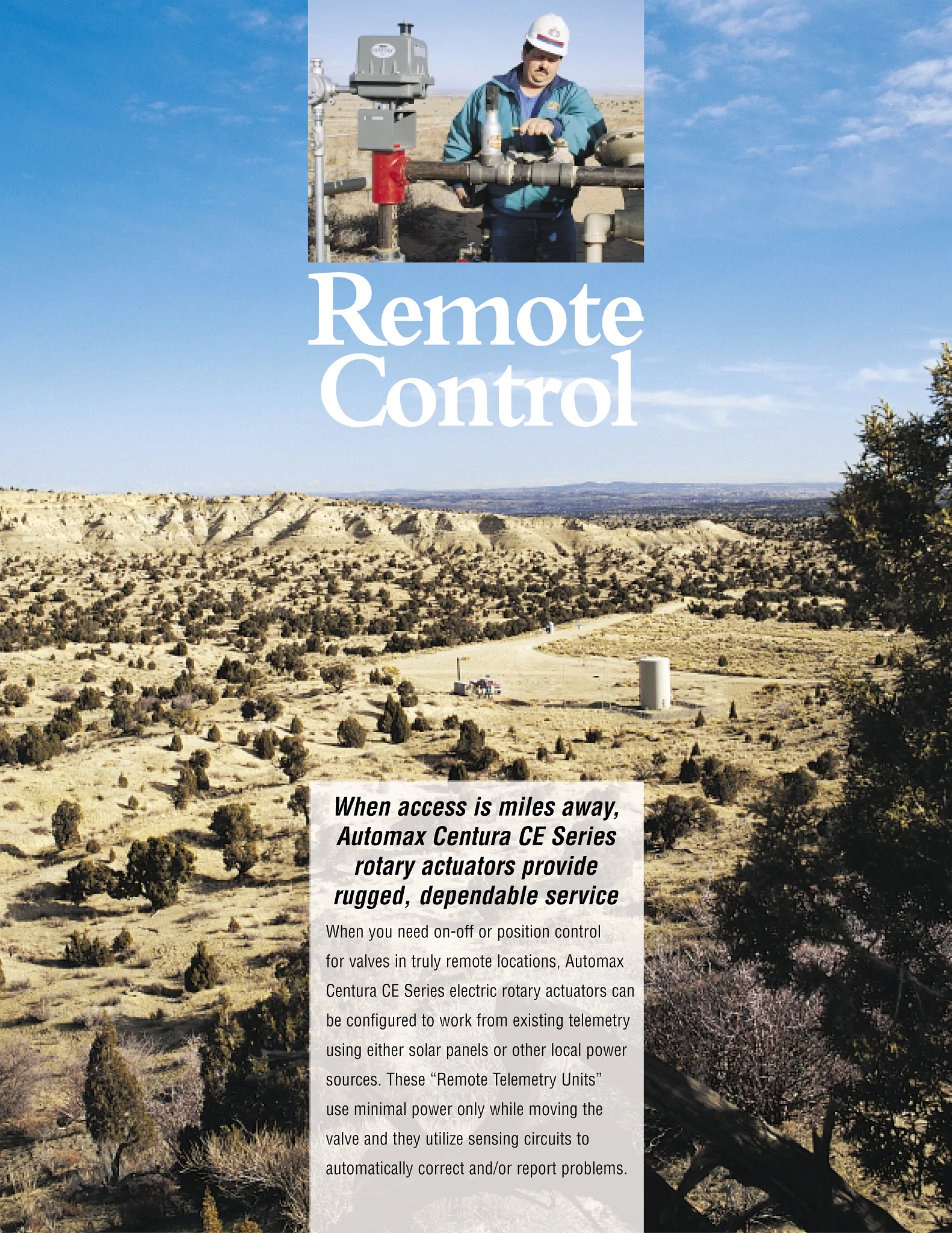 Automax CENTURA™ CE 电动执行器远程控制器板公告