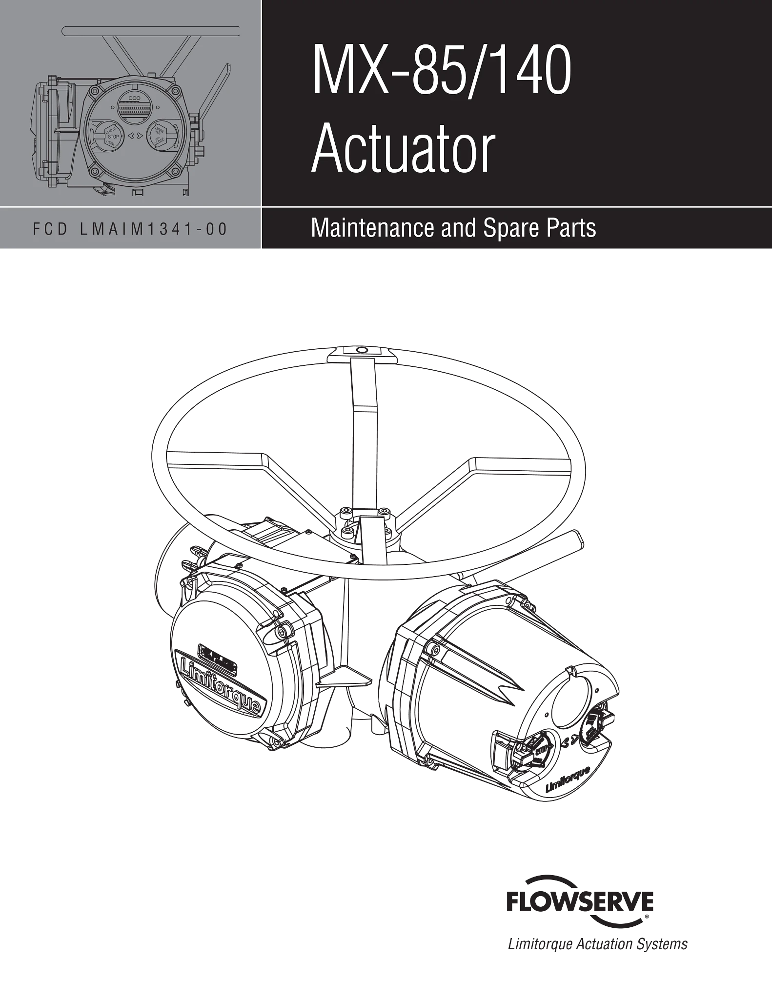 Limitorque MX-85/140 执行器使用说明