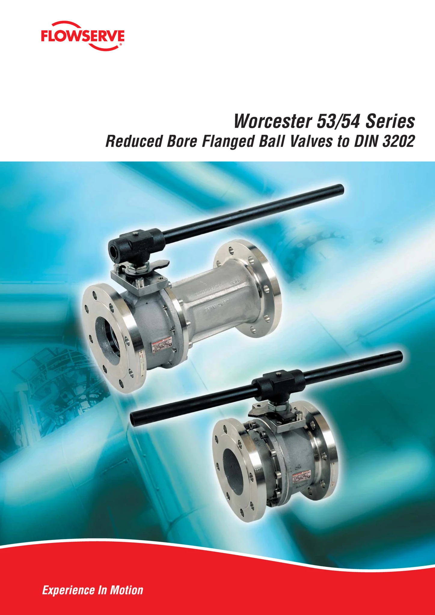 Worcester Controls F53/54系列DIN 3202球阀手册（欧洲/亚洲）