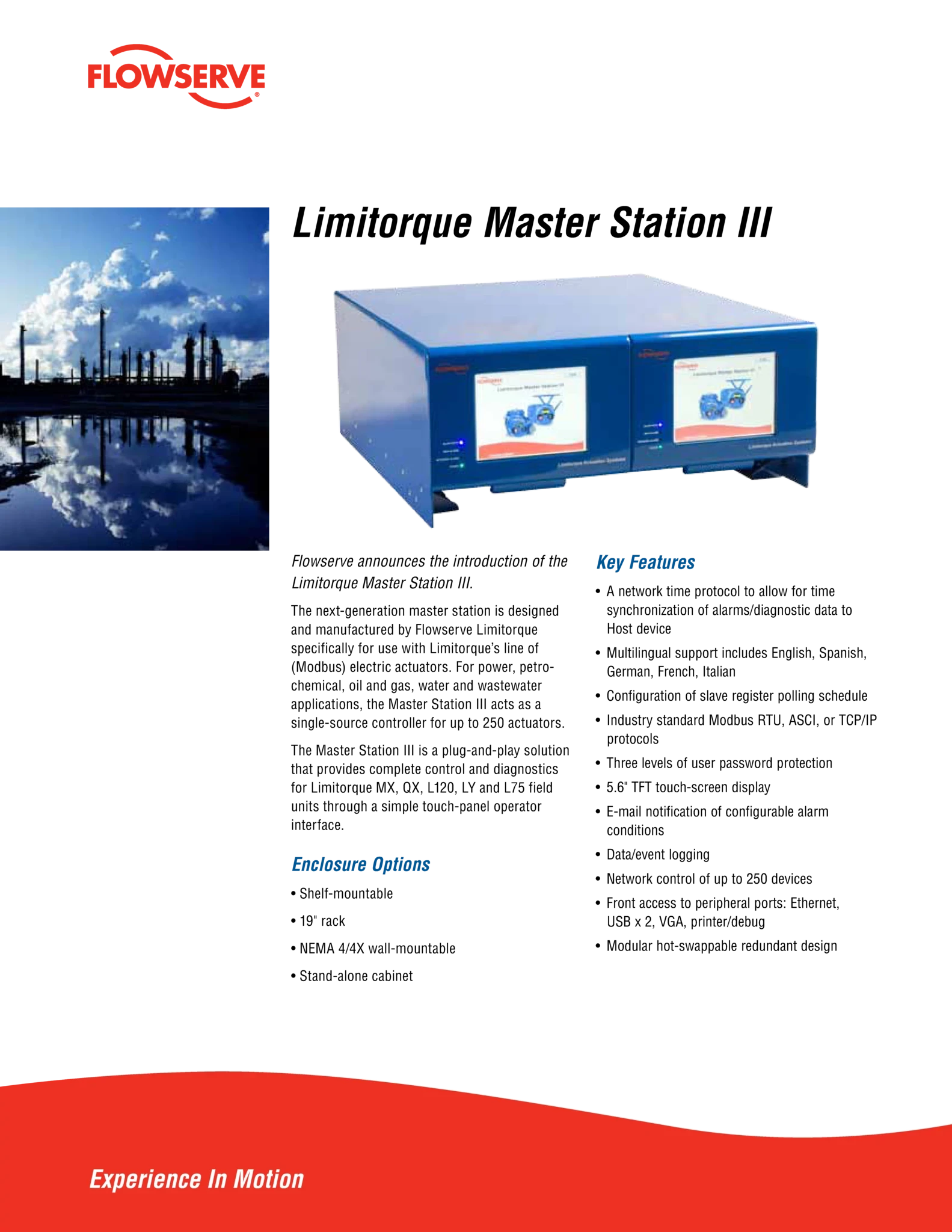 Limitorque Master Station III宣传单页