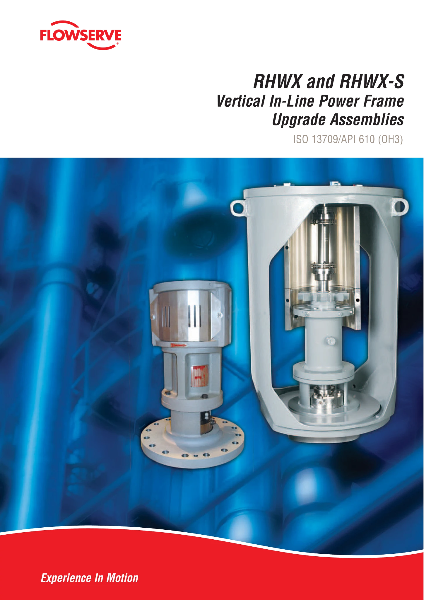 RHWX and RHWX-S立式直列电源架组件泵公告