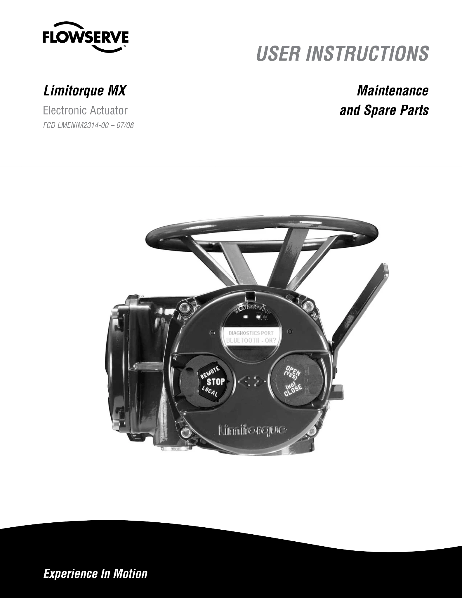 Limitorque MX执行器维护说明