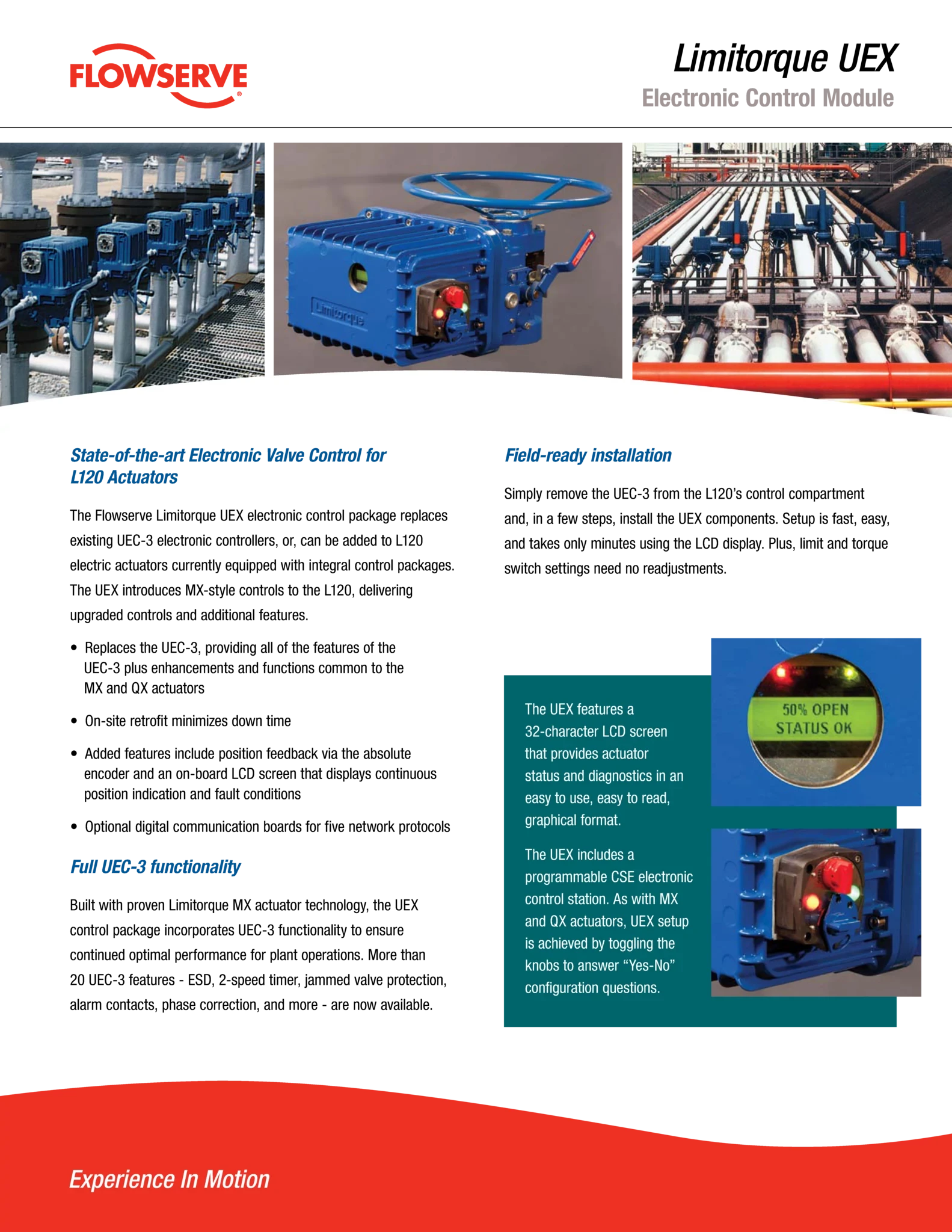 Limitorque UEX电控组件手册