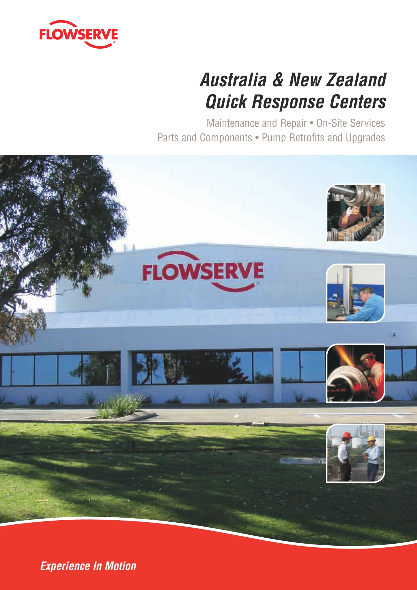 澳大利亚和新西兰的制造工厂和Quick Response Centers