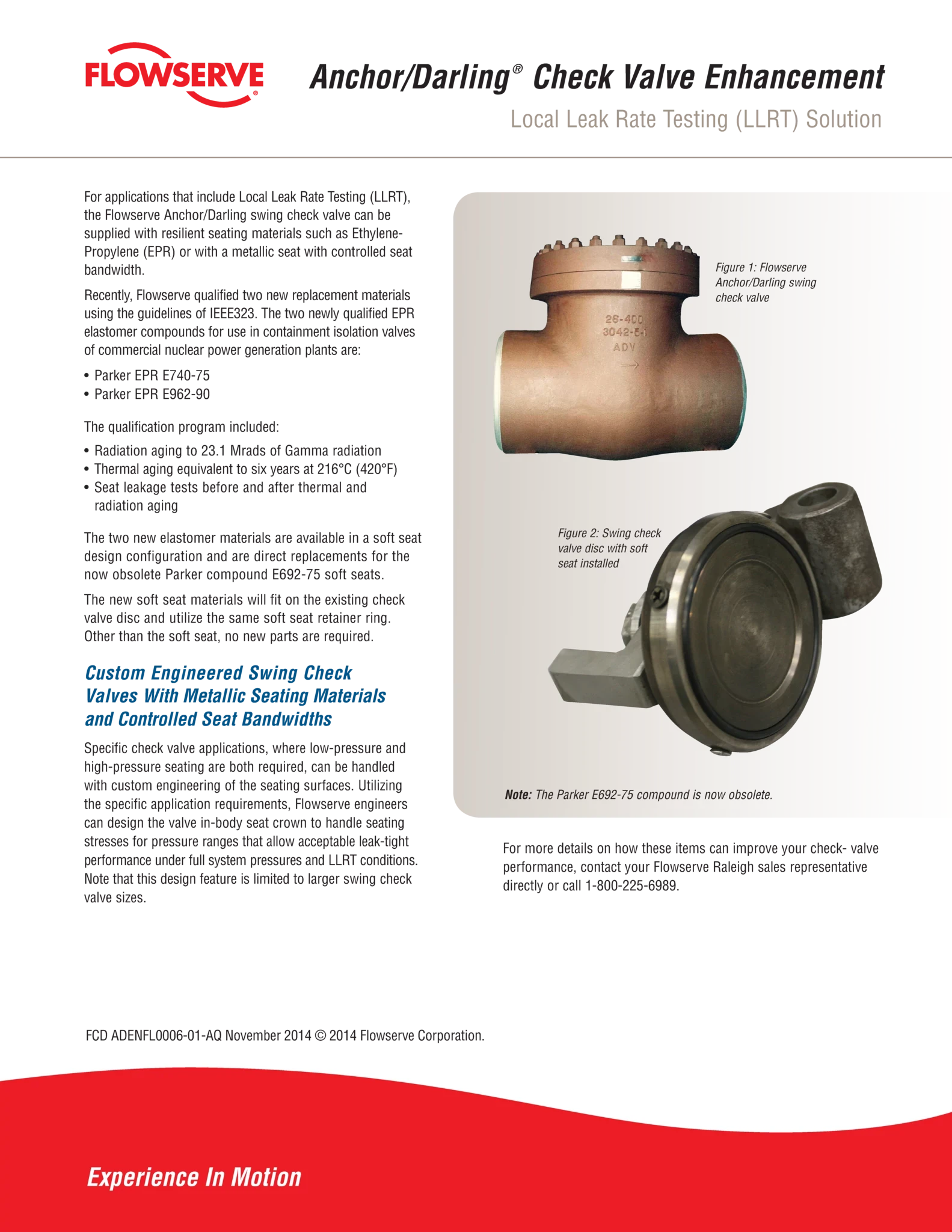 Anchor/Darling止回阀增强宣传单页