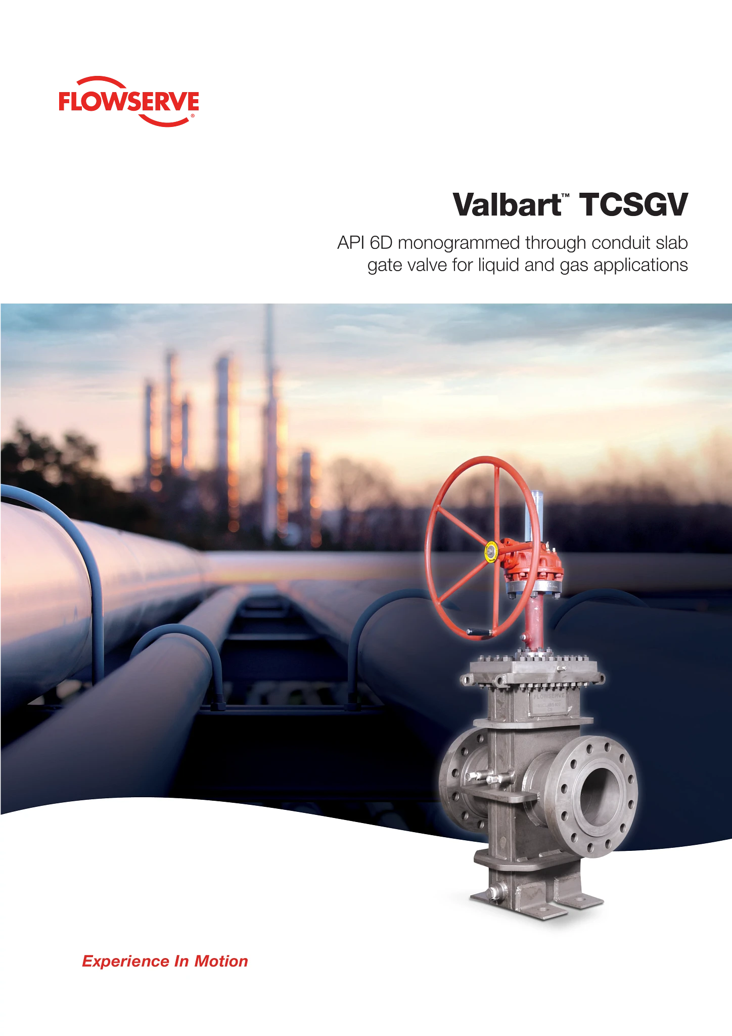 Valbart™ TCSGV直通管道平板闸阀手册