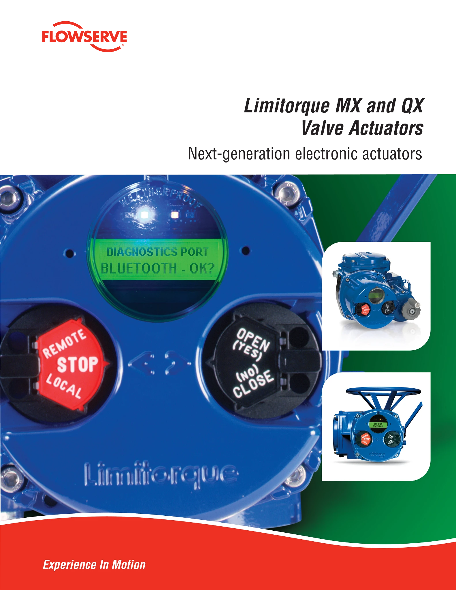 Limitorque MX和QX阀门执行器 - 三折页