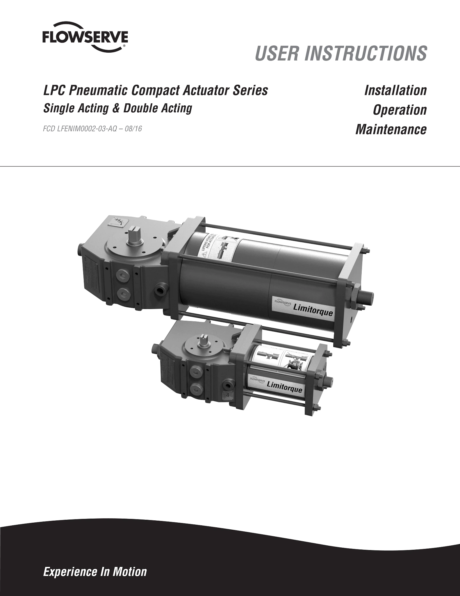 Valbart直通管道平板闸阀IOM