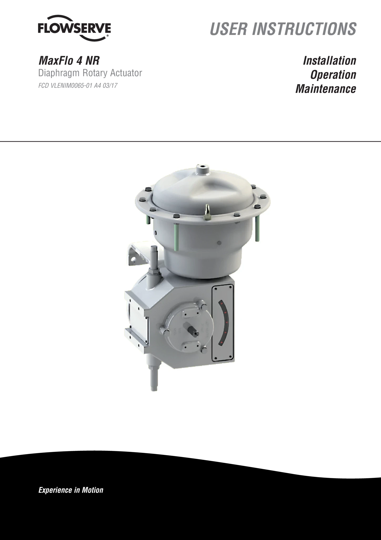 Valtek弹簧隔膜旋转执行器使用说明