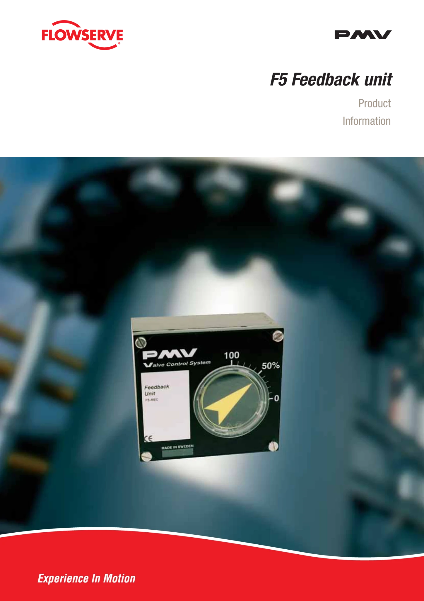 PMV F5 反馈单元-手册