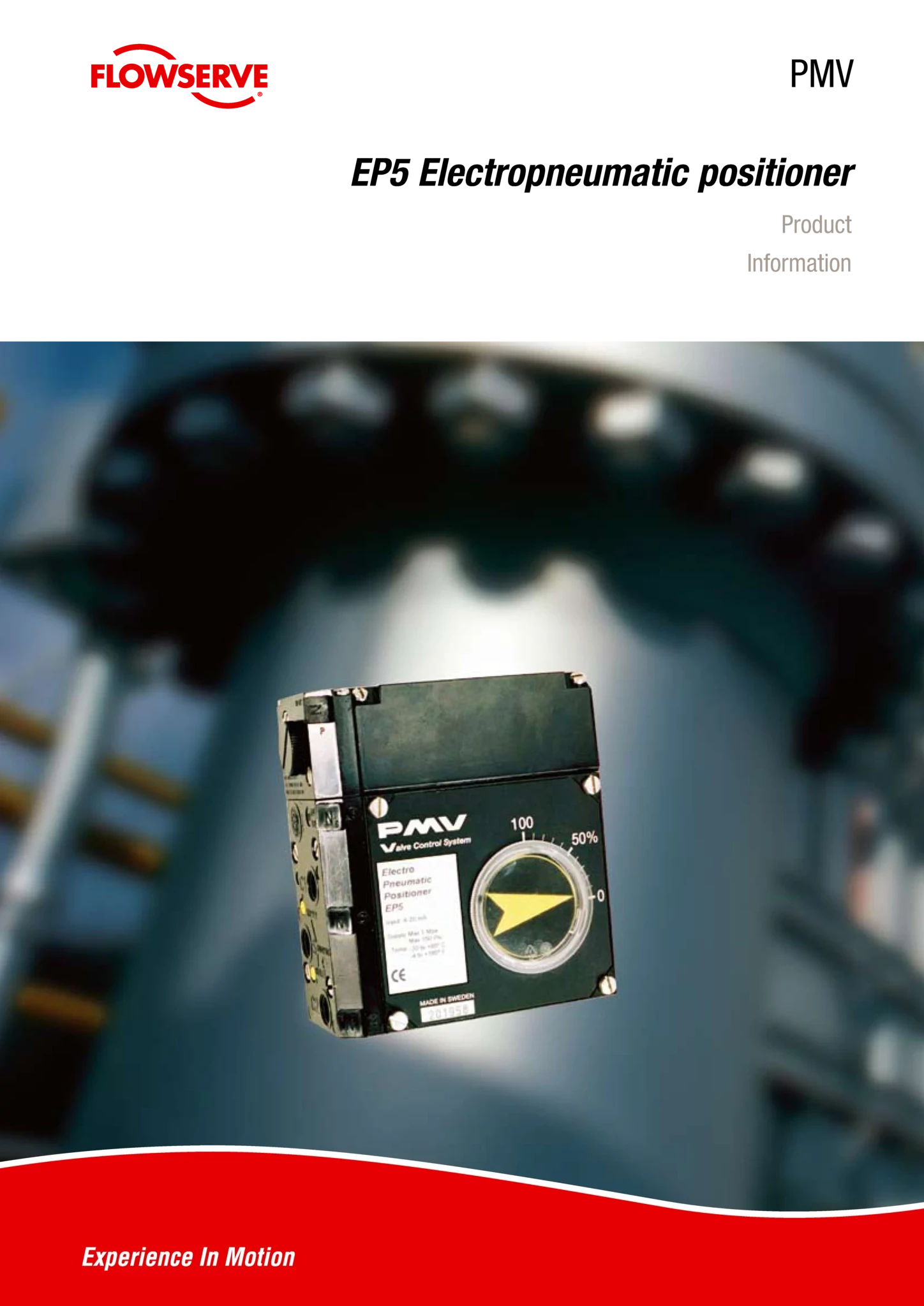 PMV EP5电动气动定位器 - 手册