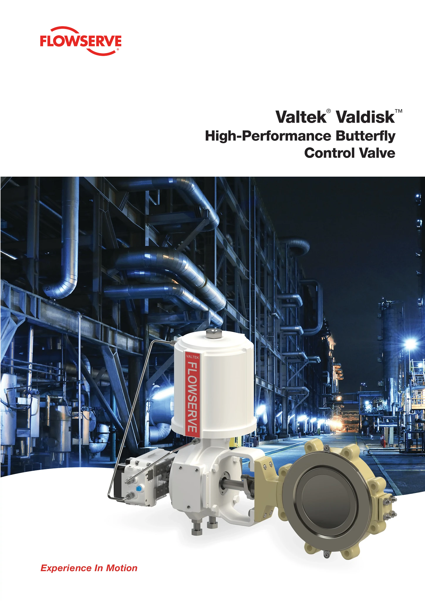 Valtek® Valdisk™高性能蝶形控制阀 - 手册