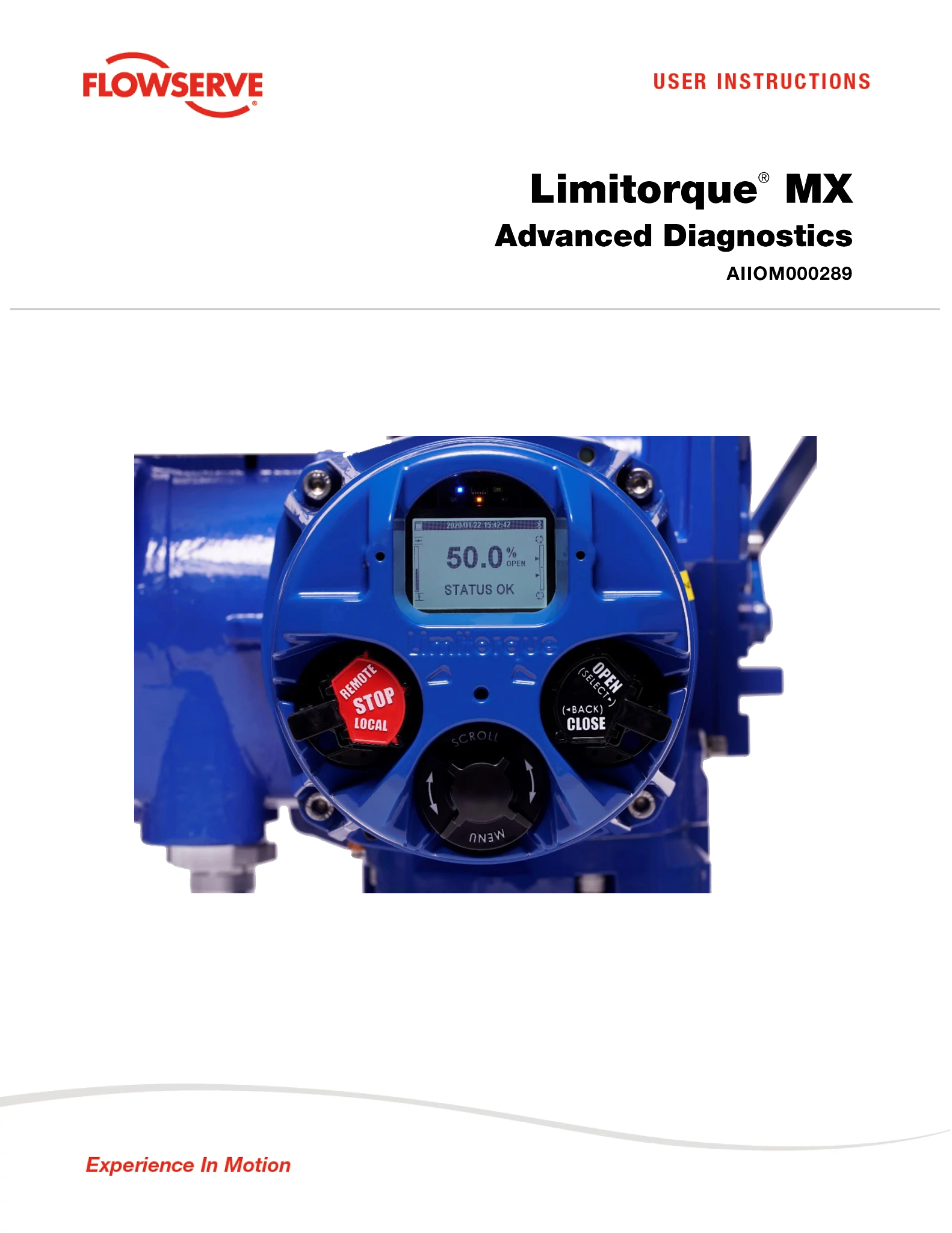 Limitorque MX高级诊断