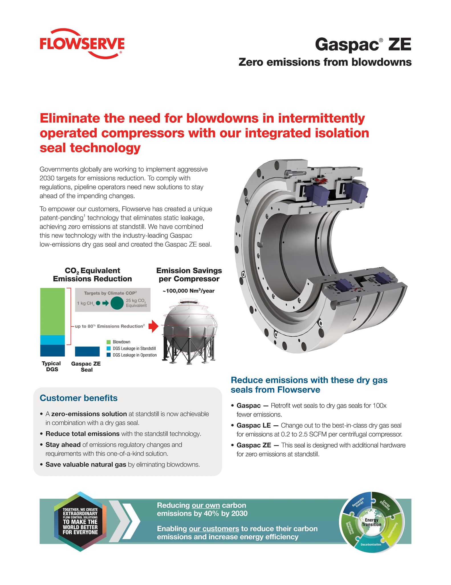 Gaspac® ZE - 宣传单